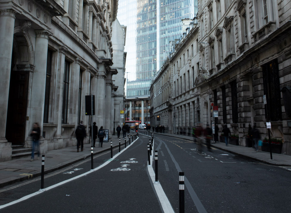 Bicycle - Walking Lane 1
